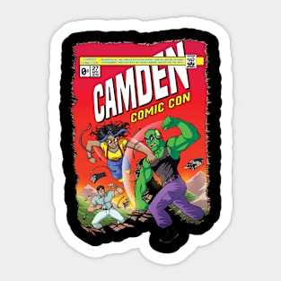 Camden Comic Con 2019 Commemorative Shirt Sticker